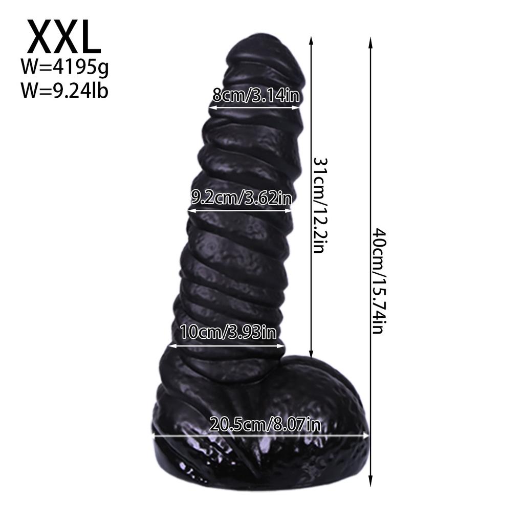 Extra Large PVC Soft Dildo Fisting Anal Plug Masturbator Anal Dilator Adult Sex Toy Big Dick Strap On Penis