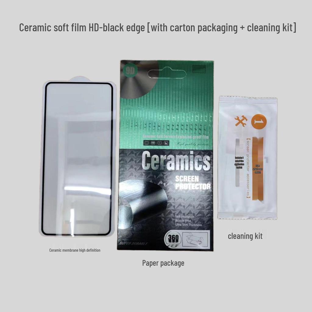 Compatible Screen Protector for OnePlus Ace3V/Ace2V/Ace Pro/10T - Flexible, Full-Coverage, Explosion-Proof.