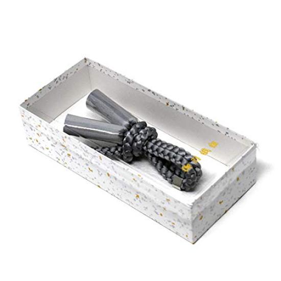 Kimono Haori String for Pure Round Boxed [Stylish Iroha] Men, Men's, Silk, 100% Silk, Braid, (Gray)