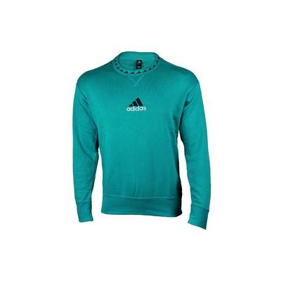 Sweatshirts Men's Green Crew Neck Moderate Regular GR4255