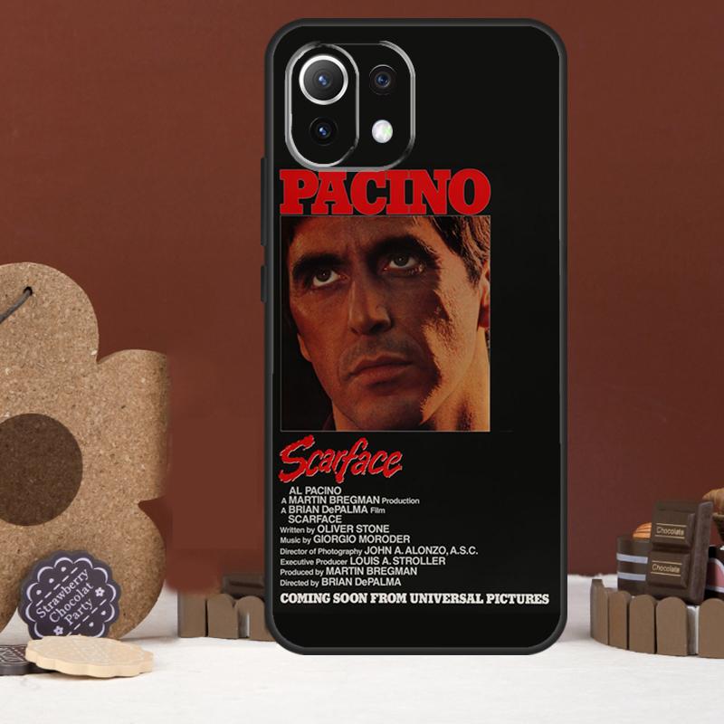 Scarface Tony Montana Case For Xiaomi 14 15 Ultra 15T 14T 13T 17 Pro Max POCO X7 Pro X5 X6 F5 F6 F7 F8 Ultra Cover