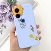 For Funda Honor 90 Lite Case Honor 100 Pro Honor100 5G Back Cover Astronaue Cow Pattern Etui Soft Silicone Huawei Honor90 Lite