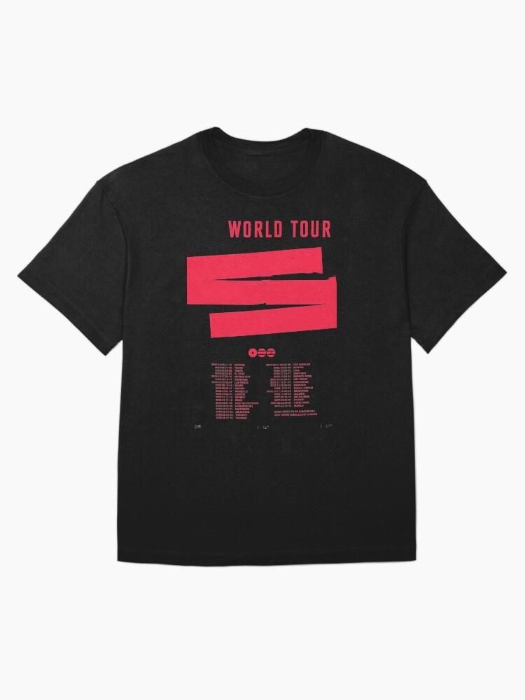 Arirang World Tour 2026 AYM Oversized Tričko Letní Pánské Dámské Luxusní Móda Street Wear Y2K Bavlněné Oversized Tričko