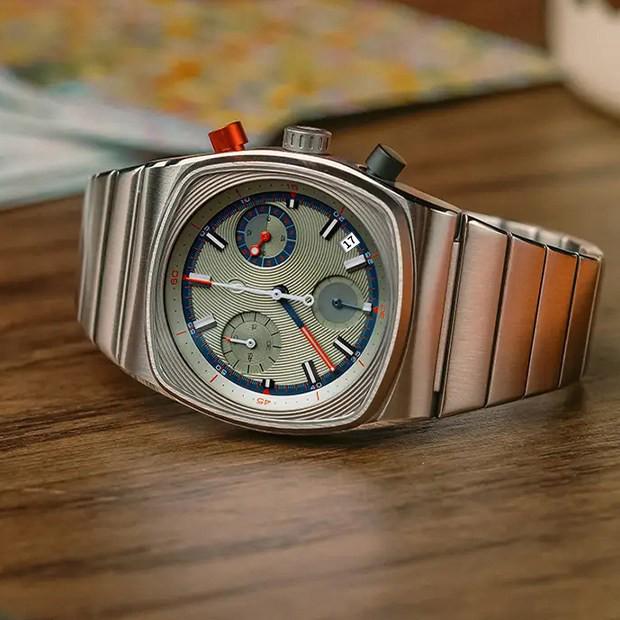 Wormhole Concept Tritium Sport Quartz Men's Business Watch