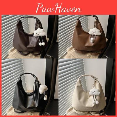 Classic Leather Tote Bag For Women With Interior Phone Pocket And Casual Design
