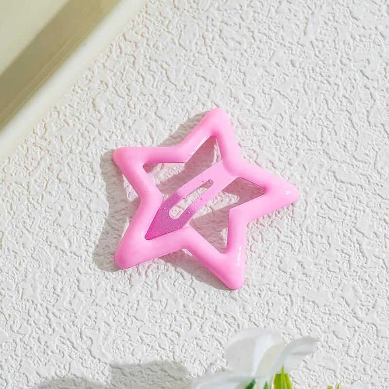 10 buc/set Agrafă de păr stea colorată drăguță pentru fete copii agrafe de păr adorabile pentru decorarea părului accesorii de păr pentru copii
