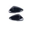 Baking Varnish Black Abs Rearview Side Mirror Cover For Honda Accord 2018-2021