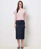 PLAC WOMEN Some Flower Knit Top Light Pink
