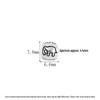 S925 Sterling Silver Elephant Spacer Beads for DIY Bracelets