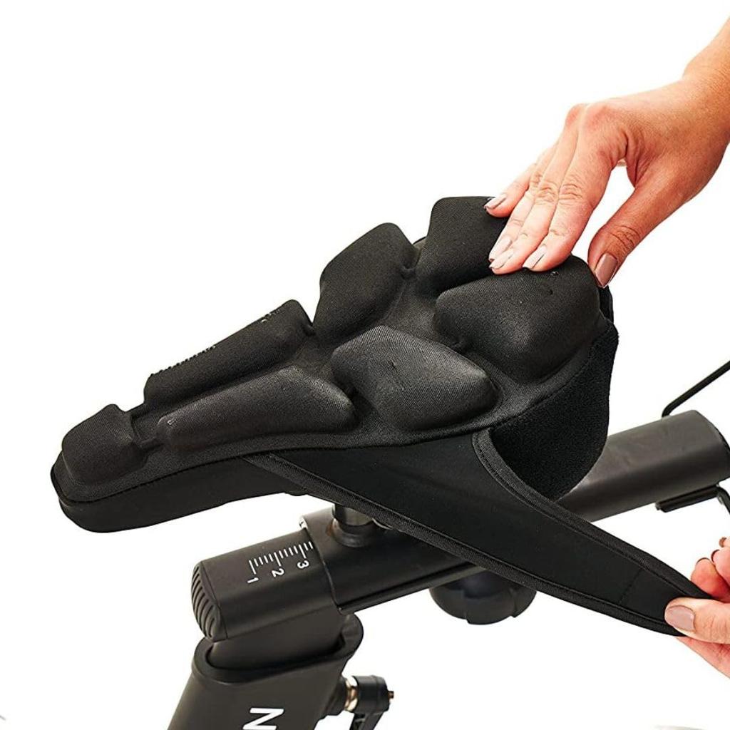 Blitz Ride Saddle Cover for FITBOX Fitness Bikes, Zero Gravity Saddle, No More Butt Soreness, Self-Adjustable Airbag Design