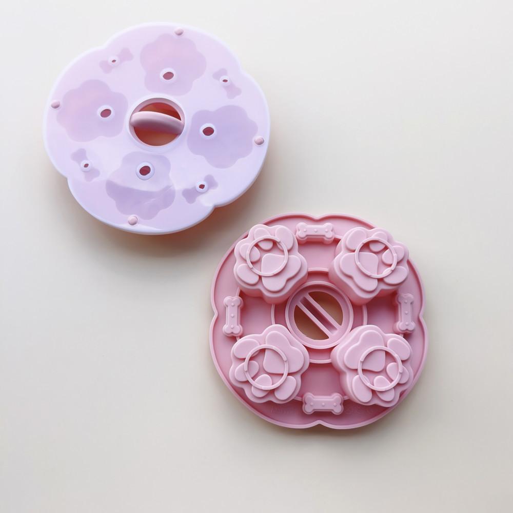 Silicone Cake Mold, Steam Rice Cake Mold, Cartoon Cake Mold, Can Be Steamed, Baby Baby Auxiliary Food Molds