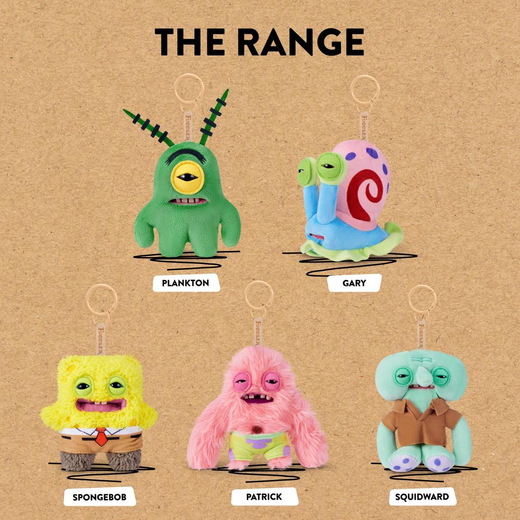 Fuggler Keychain Series 5 Funny Fugg Ugly Monster Plush Toys Cartoon Backpack Pendant Dolls Stuffed Peluche Gifts 10-11CM