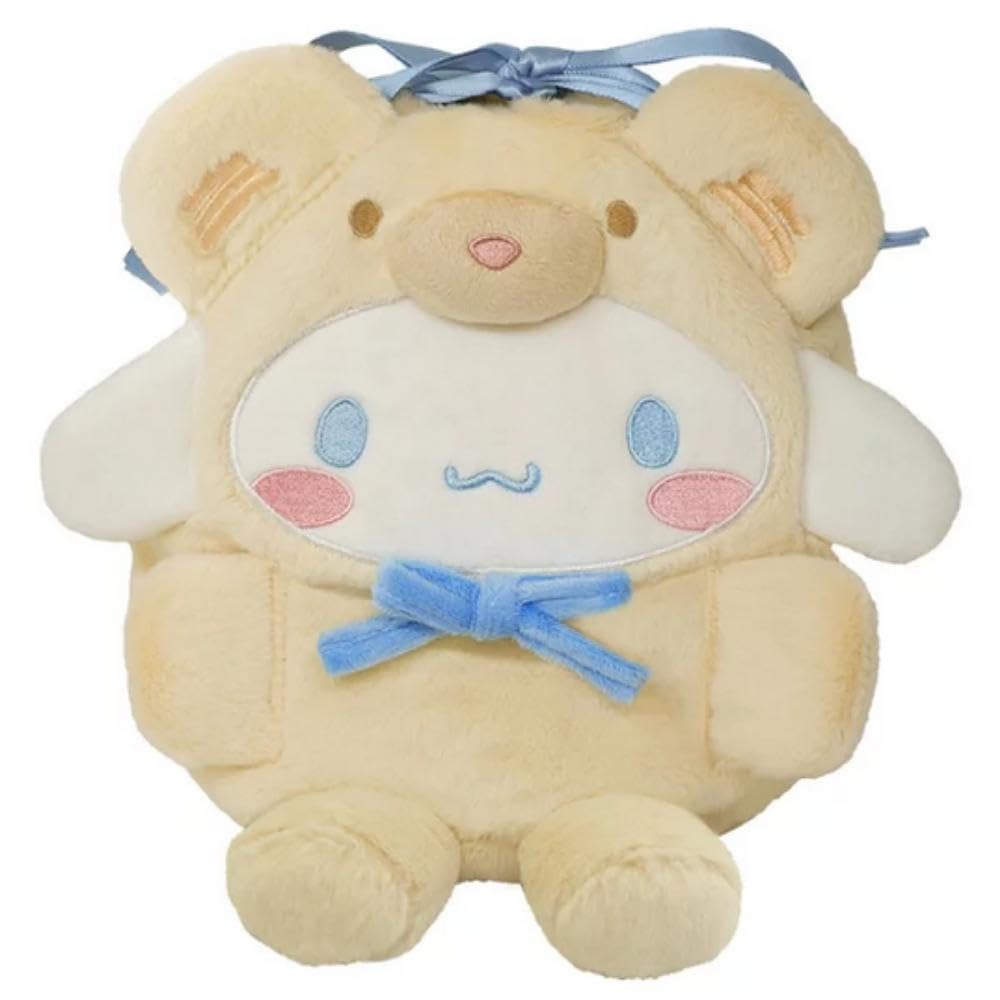 Morimoto Sangyo Plush Drawstring Bag Sanrio Cinnamoroll H20 X W21 X D20cm RM-8504