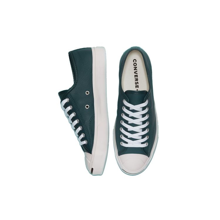 Converse Jack Purcell Comfortable Low-Top Canvas Shoes Unisex Sneakers Dark-Green 166726C