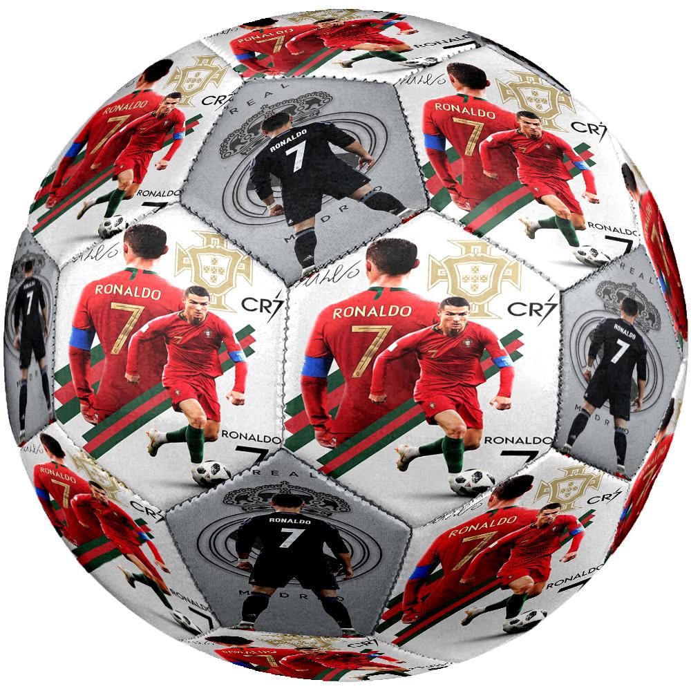 Ronaldo's Legacy Soccer Soccer Ball Size 5 Football Machine-Stitched Indoor/Outdoor Training and Matches for Football Accessories