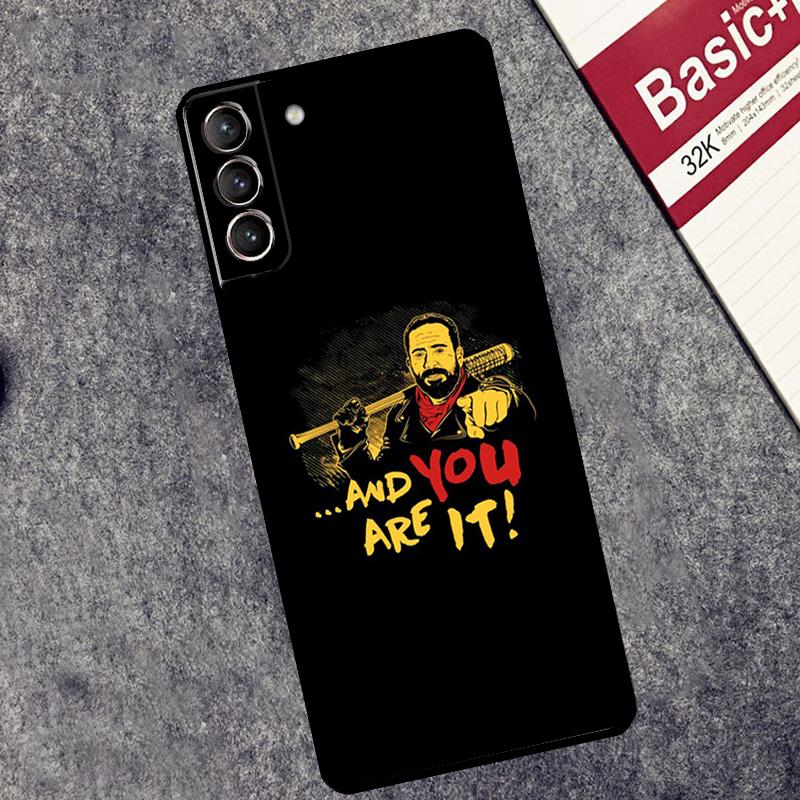 

Negan The Walking Dead Case For Samsung Galaxy S25 S26 Ultra S20 S21 S22 S23 S10 Plus S25 FE S24 Ultra Cover Coque Galaxy S23 FE