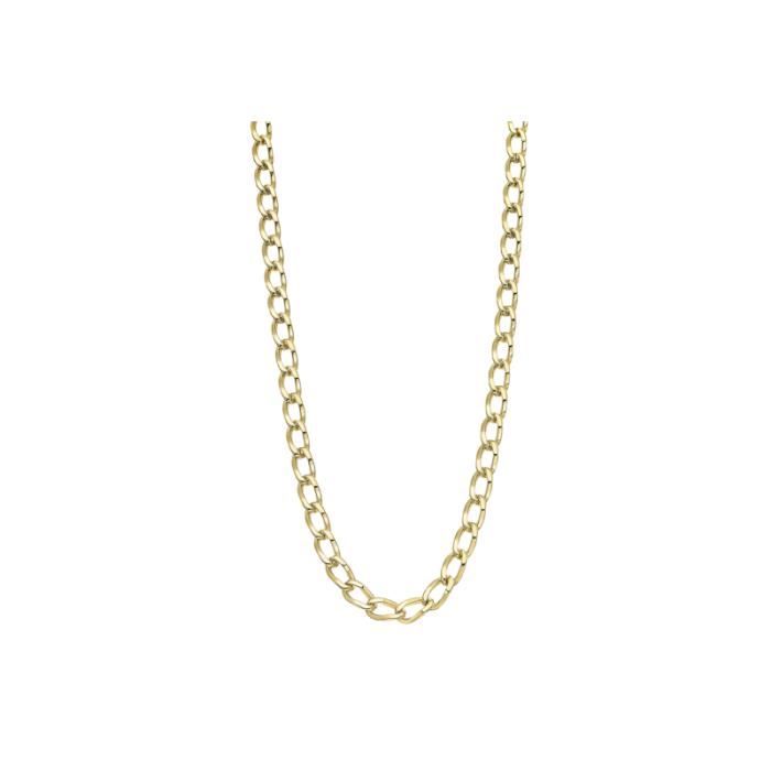 Collier Femme - Lotus Style - Urban Woman - Acier Doré - Maille Élégante - LS2232-1/2