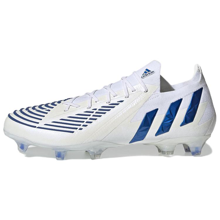 New Adidas Predator Edge.1 Low Fg White Hi Res Blue GV7388