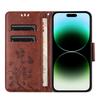 For iPhone 16 Pro Max Leather Case Butterflies Flower Pattern Wallet Stand Phone Cover