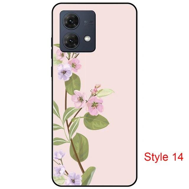 Pentru Motorola Moto G84 Husă MotoG84 Husă neagră din spate 6,5 inci Husă antișoc Moale Bara de protecție anti-alunecare Tpu Durabilă Protecție completă