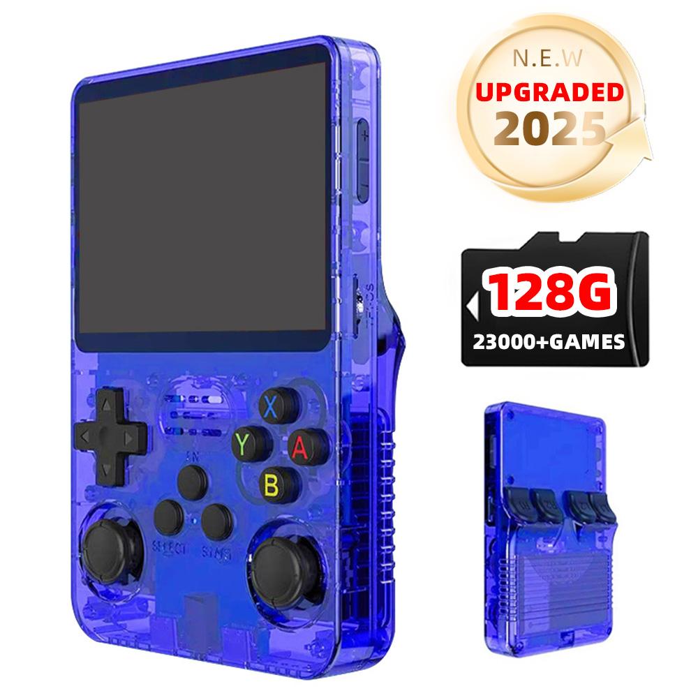 2025 Upgraded R36S Retro Game Console 50+ Simulators 3.5 Inch HD Screen Portable Gaming Handheld Support WiFi Online Battles