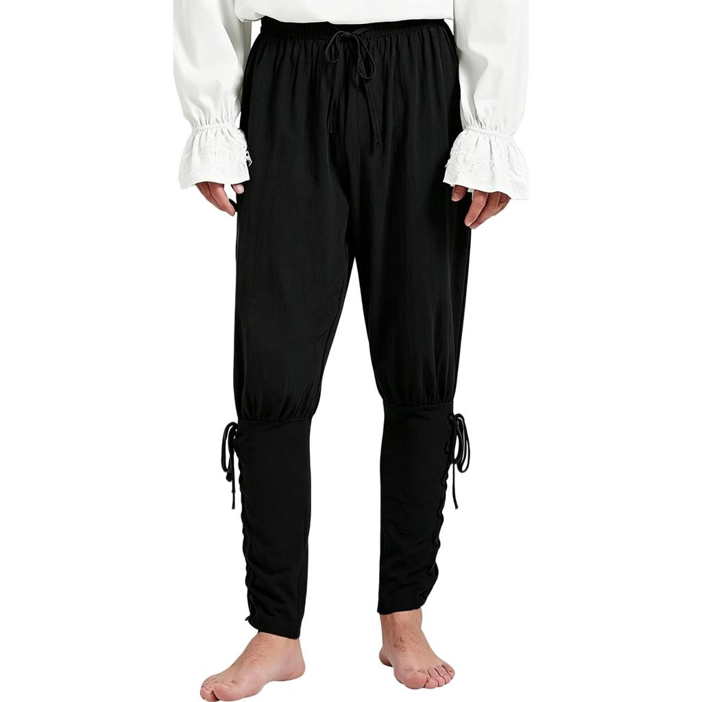 Vintage Gothic Hose für Herren, Hosen für Kostüm und Alltag