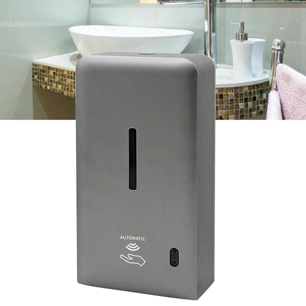 600ml Wall Mounted Soap Dispenser Touchless 2 S Visible Window for Bathroom Kitchen