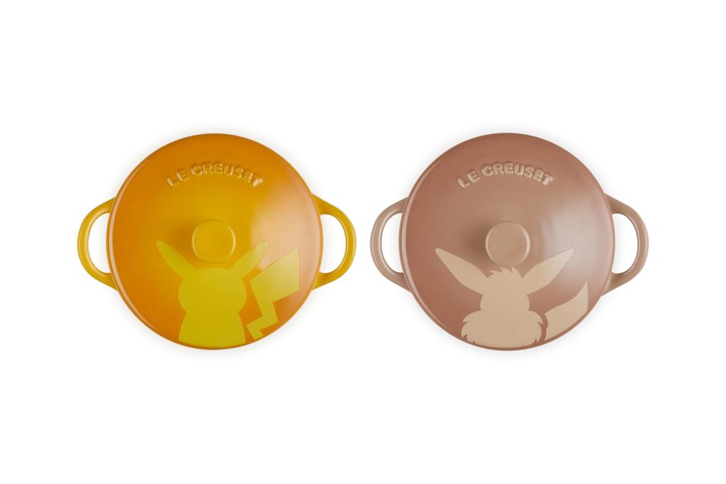 Le Creuset Pokemon Mini Cocotte Japanese (2 pieces) Pikachu/Eevee [Authorized product]