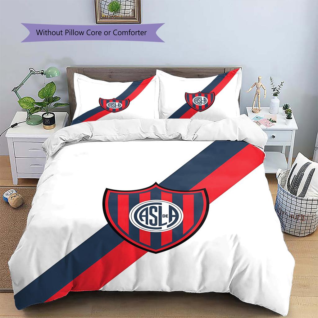 San Lorenzo de Almagro2 Pattern Bedding Quilt Set Home Decoration Gift (1 * duvet cover + 2 * pillowcase without core)