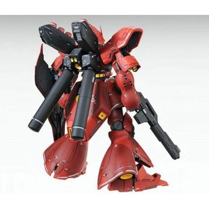 MG Mobile Suit Gundam: Char's Counterattack MSN-04 Sazabi Ver.Ka 1/100 Scale Silver Model Kit 59x39x11cm