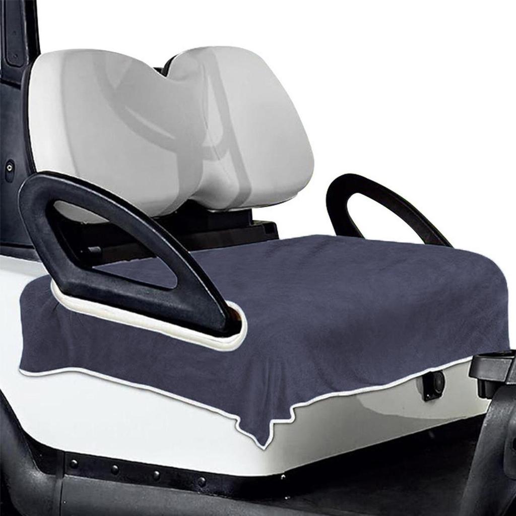 Golf Cart Seat Cover Comfortable Simple Easy to Install Towel Blanket for 2 Person