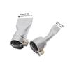 2Pcs Professional Stainless Steel Welding Nozzle 20mm Small 40mm Large Flat Nozzle Welder Tool Tip Metal Fabrication