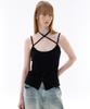 Alikim Evan Sleeveless Top / Black