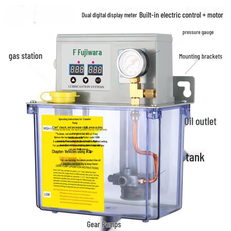 Fully Automatic Electric Lubricating Pump for CNC Machines