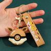 Poké Ball Keychain, Heavy Duty Metal Pokémon Ball Keychain, Anime Collectible Key Ring for Car Keys Bag Charm Gift