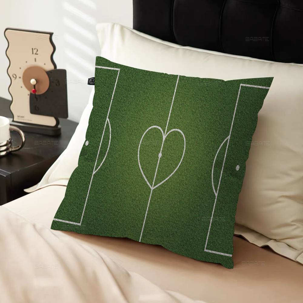 Football Field Pillow Cushion Cover Pillowcase Living Room Sofa Home Decor