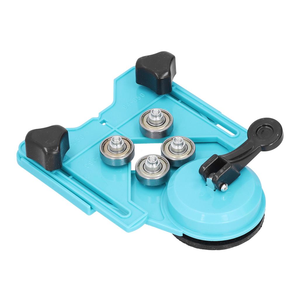 Glasfliesen-Perforationsmarkierer Einstellbarer Stanzmarkierer Edelstahlvorrichtung Stabil und Genau