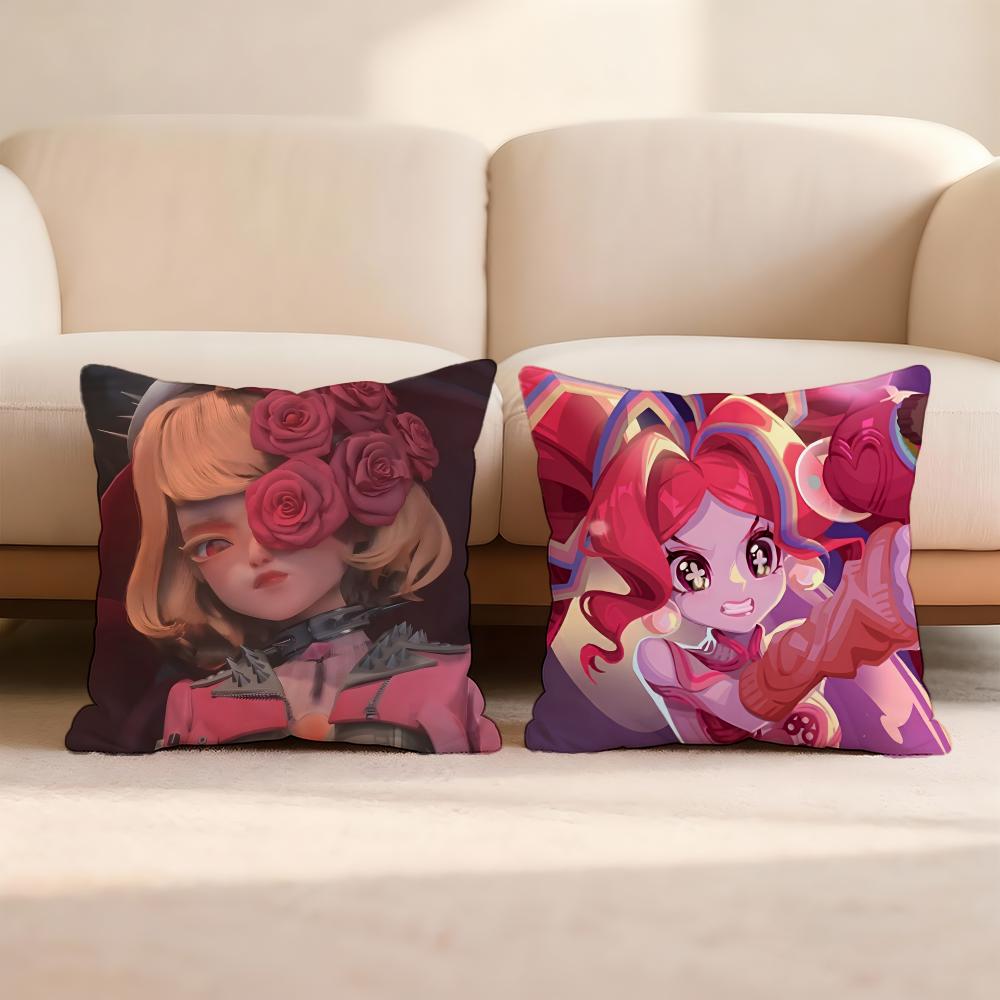 Game D-Dislyte Cushion Cover Home & Car Multi-Scene Pillow Cover - Reversible, Soft & Durable for Daily Use