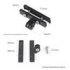 Aluminum Seat Cushion Bracket for Garmin Taillight & GoPro Mount – Compatible with Magene RN120