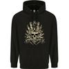 Tattoo Skull Snake Tattooist Biker Gothic Hoodie