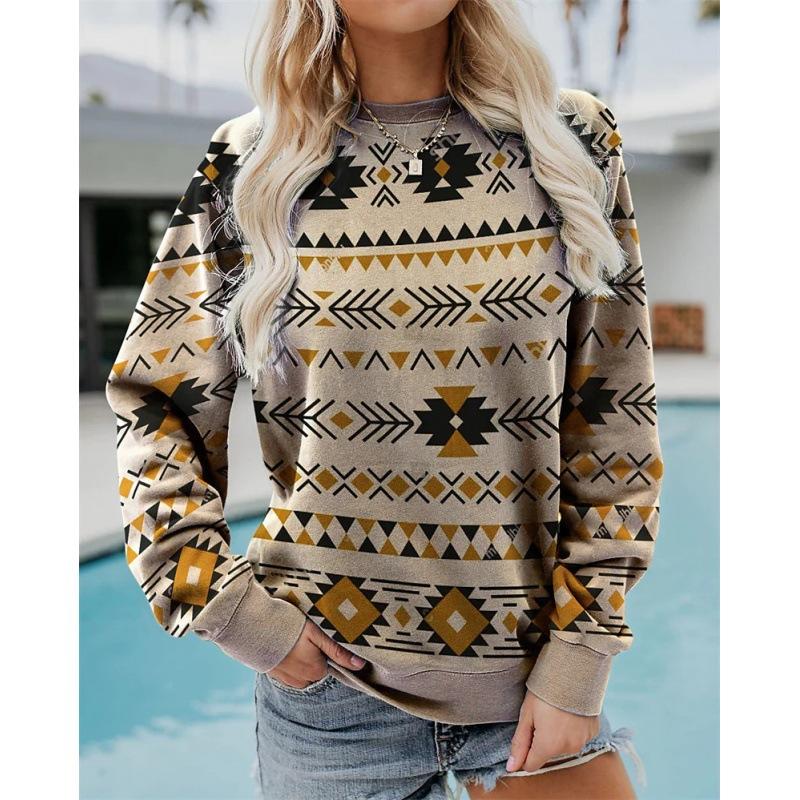 

JPNTKY Women s Fashion Casual Long Sleeve O-Neck Hoodies & Sweatshirts S хаки