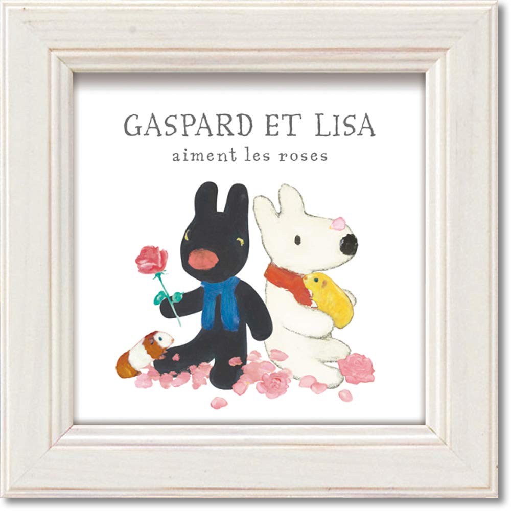

YouPower Lisa and Gaspard Mini Art Frame [Rose Rag] GL-00677 W12 x H12cm GL-00677