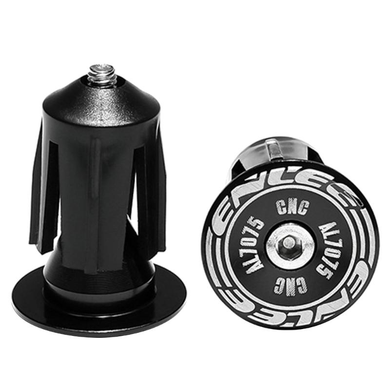 

Bicycle Handlebar Plugs Expansion MTB Lock On Grips Mountain Bike Aluminum Alloy Handlebar End Cap Cuff For Handle Cover чёрный