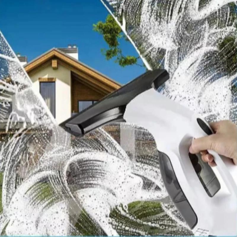 Hot Selling 20W White Cordless Rechargeable Automatic Portable Glass Cleaner Window Ceaner With 2200mA