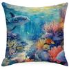 Colorful Marine Life Shell Pillowcase Summer Holiday Beach Hotel Decorative Cushion Cover