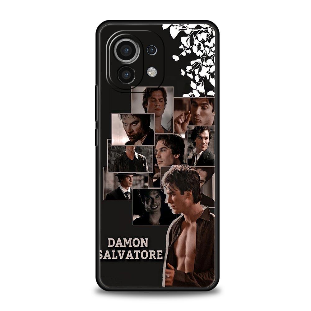 Phone Case For Xiaomi Mi 15 14 13 12 11 Lite 14T 13T 12T 11T Pro Poco X6 X5 M3 X3 Pro F5 F4 Cover The Vampire Diaries Damon