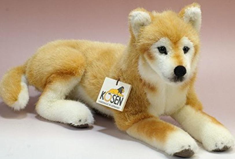 Shiba Inu 33cm dog plush toy (lying down)