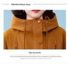 Spring & Autumn Hooded Windbreaker for Middle-Aged and Elderly Women - Plus Size Jacket, Perfect Mother’s Day Gift