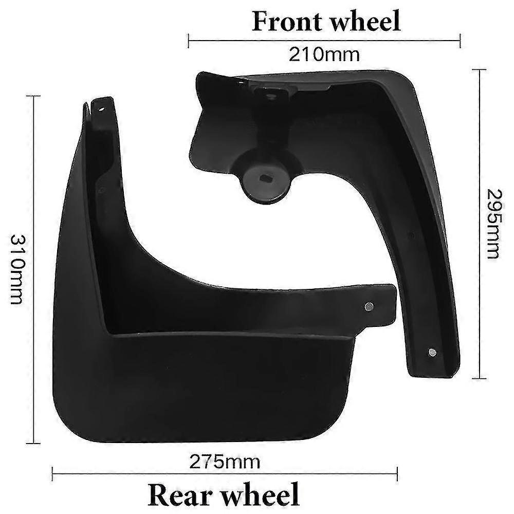 Car-styling 2011-2016 For Bmw 5 Series F10 F11 Mudguard Fender Mudflaps Guard Splash Mud Flap Car Accessories Front Rear