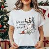 Women's Shirt It’s The Most Wonderful Time of The Year T Shirts Gingerbread Christmas Tee Festive Holiday Shirt Cookie Lover Top